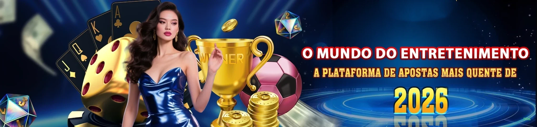 Jogos de Cassino 55m - Variedade Incrível com Grandes Prêmios